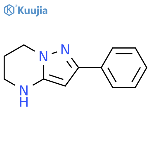 2-phenyl-4H,5H,6H,7H-pyrazolo1,5-apyrimidine structure