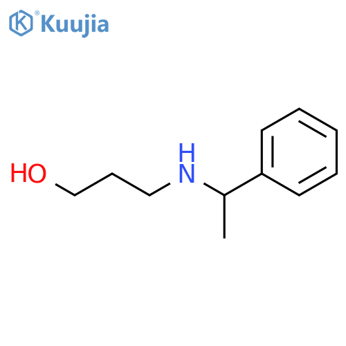 3-(1-Phenylethyl)amino-1-propanol structure