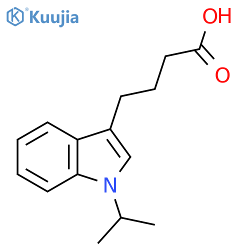 4-(1-Isopropyl-1H-indol-3-yl)butanoic acid structure