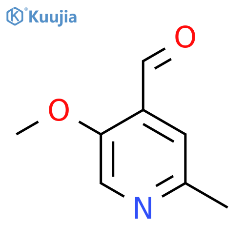 5-Methoxy-2-methylisonicotinaldehyde structure