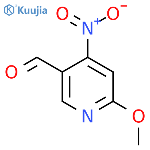 6-Methoxy-4-nitronicotinaldehyde structure
