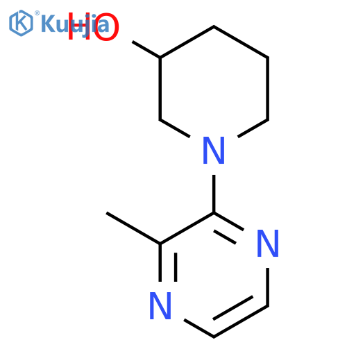 1-(3-Methylpyrazin-2-yl)piperidin-3-ol structure