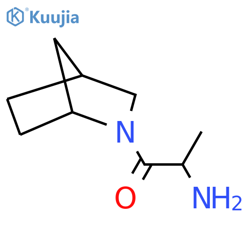 2-Amino-1-{2-azabicyclo[2.2.1]heptan-2-yl}propan-1-one structure