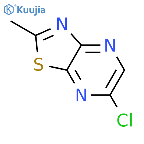 6-Chloro-2-methylthiazolo4,5-bpyrazine structure