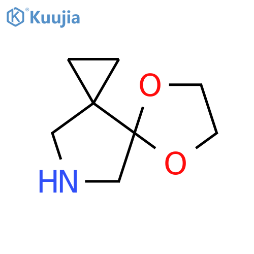5,8-Dioxa-10-azadispiro2.0.4.3undecane structure