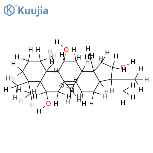 hopan-27-al-6beta,11alpha,22-triol structure