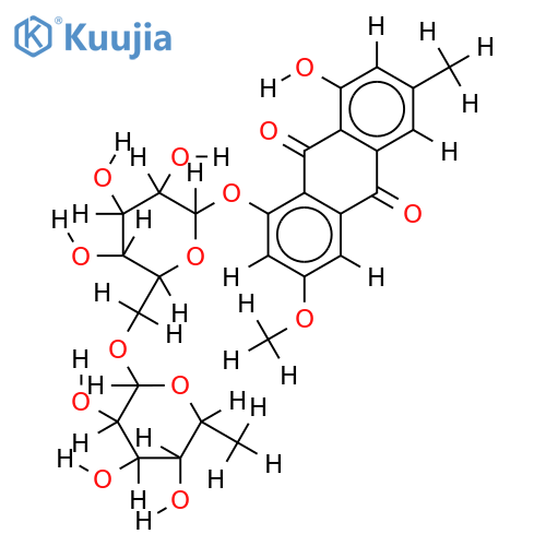physicon 8-O-beta-rutinoside structure