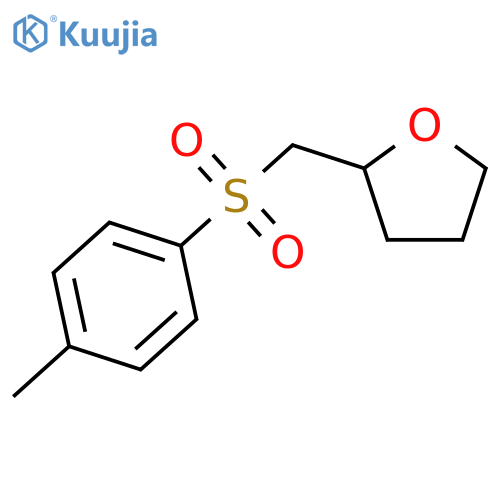 Furan, tetrahydro-2-[[(4-methylphenyl)sulfonyl]methyl]- structure