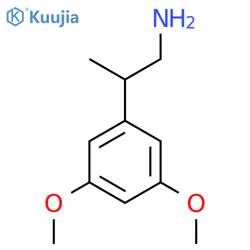 2-(3,5-dimethoxyphenyl)propan-1-amine structure