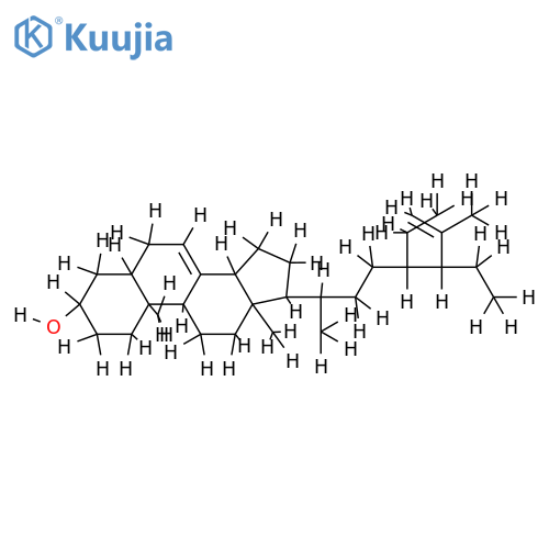 (3beta,24xi,25xi)-26,27-Dimethyl-26-methylenestigmast-7-en-3-ol structure