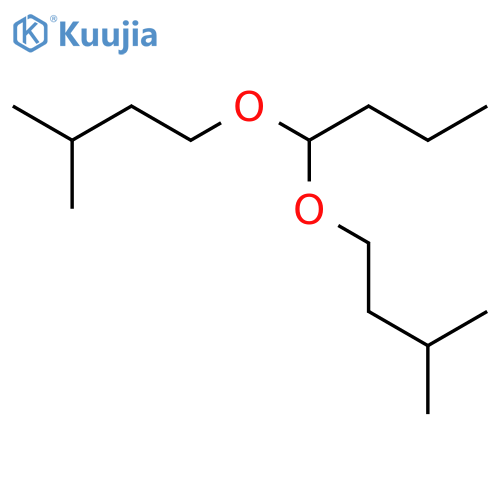 Butane, 1,1-bis(3-methylbutoxy)- structure
