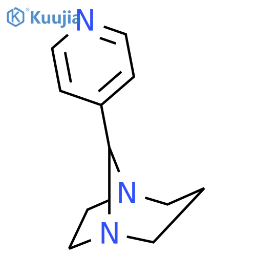 4-(1,5-Diazabicyclo(3.2.1)oct-8-yl)-pyridine structure