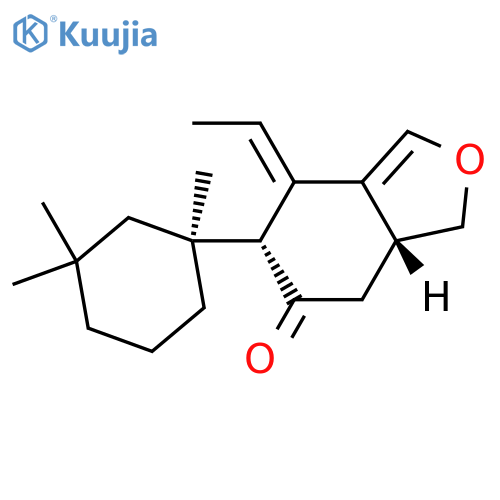 5(3H)-Isobenzofuranone,7-ethylidene-3a,4,6,7-tetrahydro-6-[(1S)-1,3,3-trimethylcyclohexyl]-,(3aR,6R,7E)- structure
