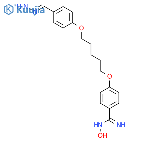 Pentamidine Amidoxime structure