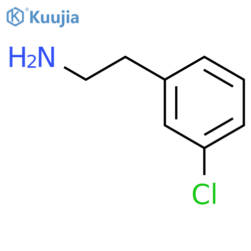 2-(3-Chlorophenyl)ethylamine structure