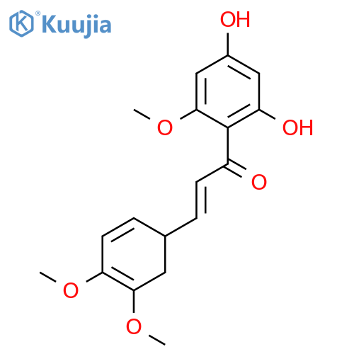 2',4'-dihydroxy-3,4,6'-trimethoxydihydrochalcone structure