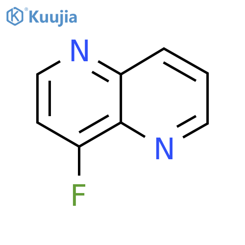 1,5-Naphthyridine, 4-fluoro- structure