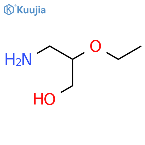 3-amino-2-ethoxypropan-1-ol structure