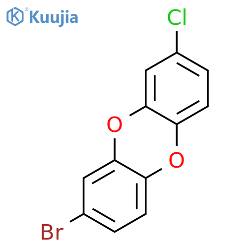 Dibenzo[b,e][1,4]dioxin, 2-bromo-8-chloro- structure