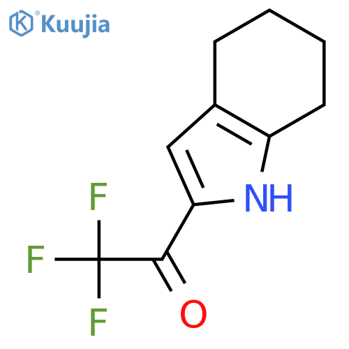 2,2,2-trifluoro-1-(4,5,6,7-tetrahydro-1H-indol-2-yl)ethan-1-one structure