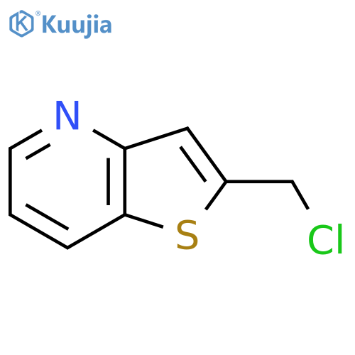 2-(Chloromethyl)thieno[3,2-b]pyridine structure