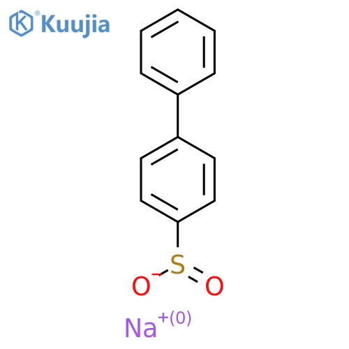 [1,1'-Biphenyl]-4-sulfinic acid, sodium salt structure