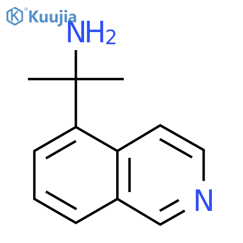2-(isoquinolin-5-yl)propan-2-amine structure