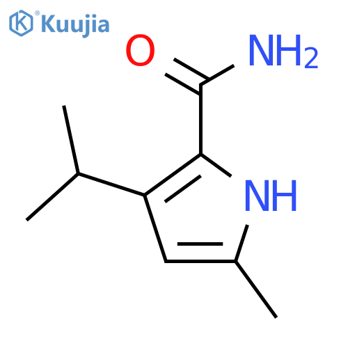 1H-Pyrrole-2-carboxamide,5-methyl-3-(1-methylethyl)- structure