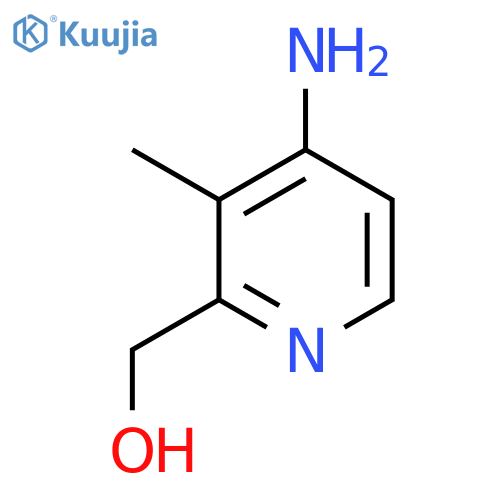 (4-Amino-3-methylpyridin-2-yl)methanol structure