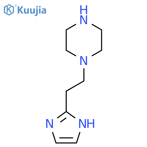 1-2-(1H-imidazol-2-yl)ethylpiperazine structure