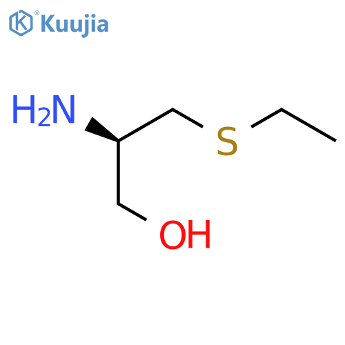 (2R)-2-amino-3-(ethylsulfanyl)propan-1-ol structure