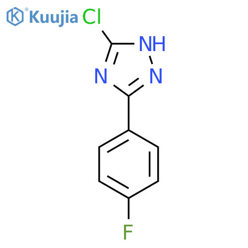 5-Chloro-3-(4-fluoro-phenyl)-1H-[1,2,4]triazole structure
