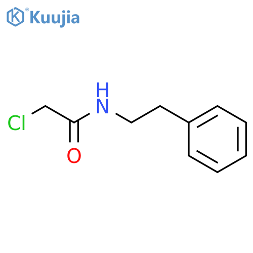 2-chloro-N-(2-phenylethyl)acetamide structure