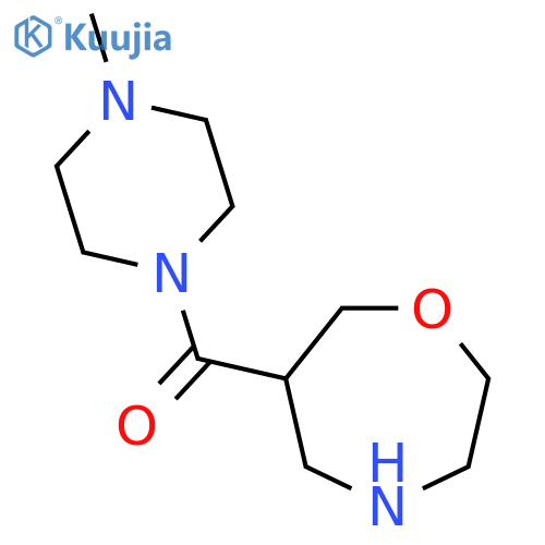 (4-Methylpiperazin-1-yl)(1,4-oxazepan-6-yl)methanone structure