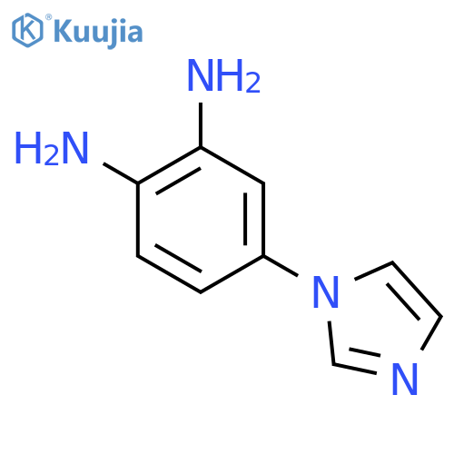 1-(3,4-Diaminophenyl)-1h-imidazole structure