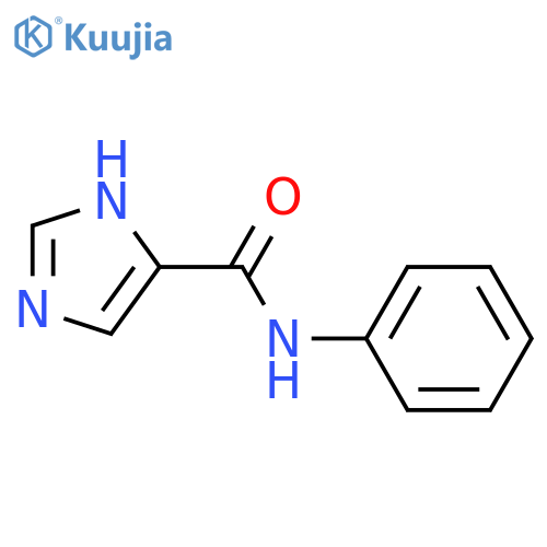 N-phenyl-1H-imidazole-5-carboxamide structure