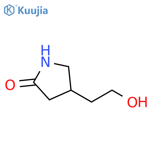 4-(2-hydroxyethyl)pyrrolidin-2-one structure