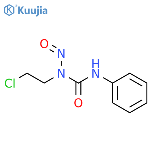 urea, 1-(2-chloroethyl)-1-nitroso-3-phenyl- structure