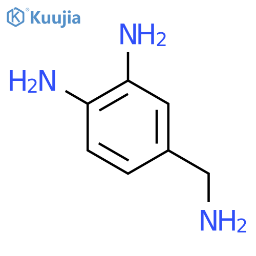 4-(aminomethyl)benzene-1,2-diamine structure