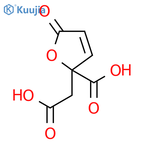 2-Furanacetic acid,2-carboxy-2,5-dihydro-5-oxo- structure