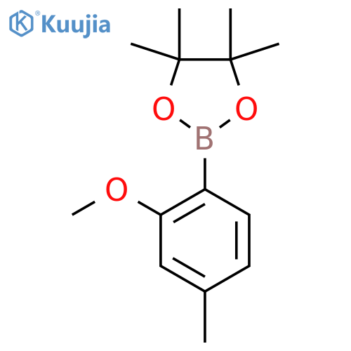 2-Methoxy-4-Methylphenylboronic Acid Pinacol Ester structure