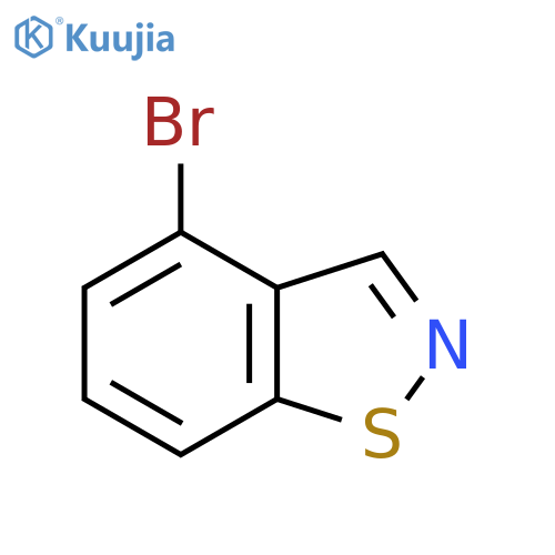 4-bromo-1,2-benzothiazole structure