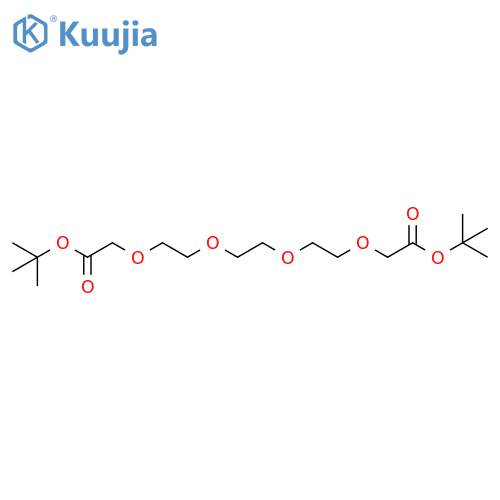 Di-tert-butyl 3,6,9,12-Tetraoxatetradecane-1,14-dioate structure