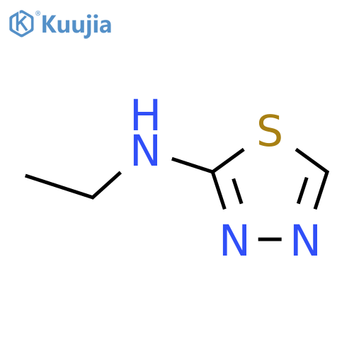 N-Ethyl-1,3,4-thiadiazol-2-amine structure