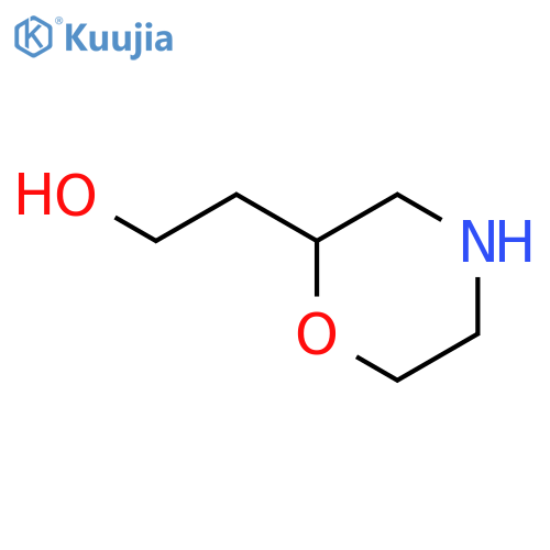 2-(morpholin-2-yl)ethan-1-ol structure