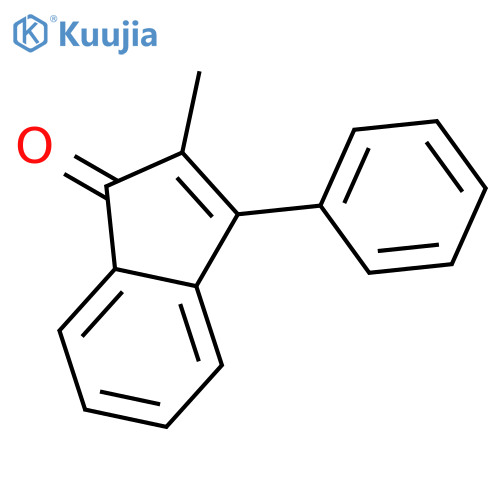2-Methyl-3-phenyl-1H-inden-1-one structure