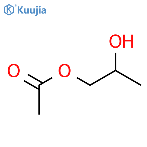 propane-1,2-diol, monoacetate structure