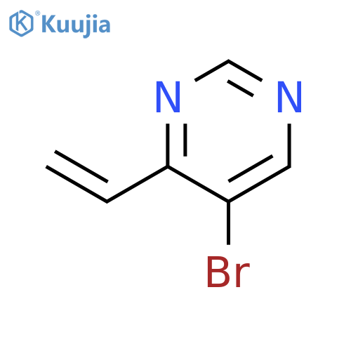 5-Bromo-4-vinylpyrimidine structure