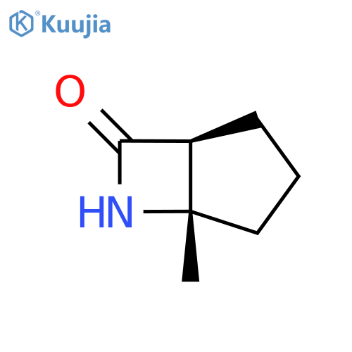 (1S,5S)-5-Methyl-6-azabicyclo[3.2.0]heptan-7-one structure
