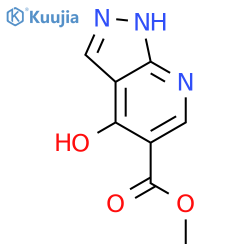 Methyl 4-hydroxy-1H-pyrazolo[3,4-b]pyridine-5-carboxylate structure